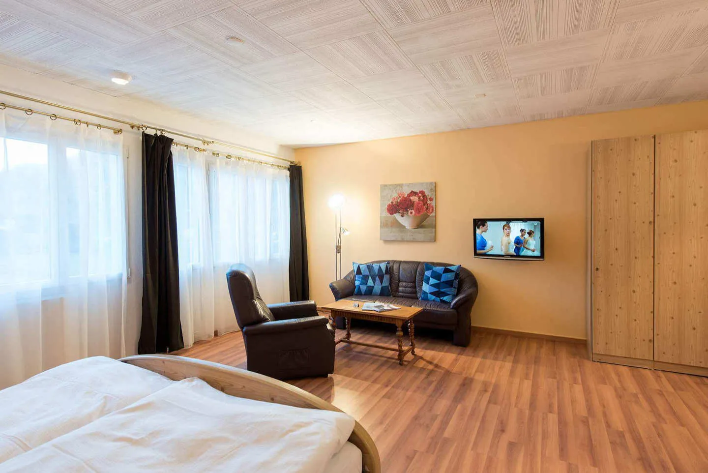 3 Bett Zimmer im Haus Aletsch neben dem Wellnesszentrum
